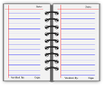 journal log book