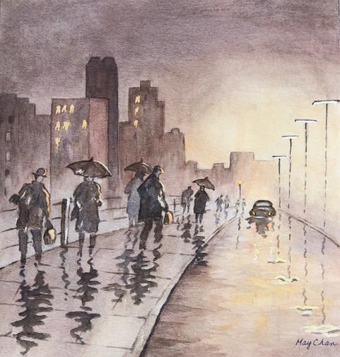 Painting by May Chan