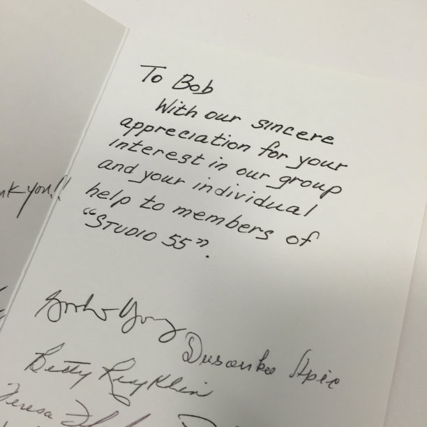 Bob Nakata card signatures